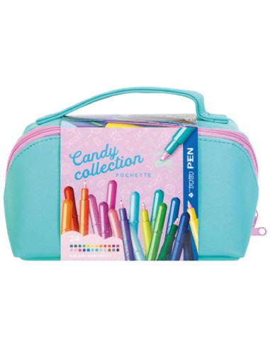 POCHETTE XL CON 24 TRATTO PEN CANDY COLLECTION