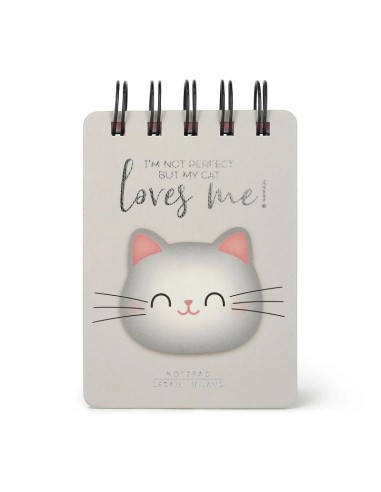 BLOCK-NOTES SPIRALATO LEGAMI - KITTY