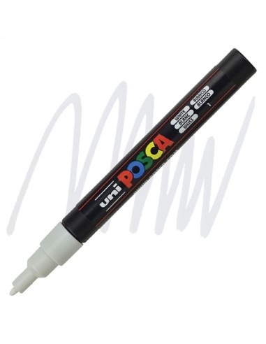 PENNARELLO UNI POSCA 0.9-1.3mm - BIANCO
