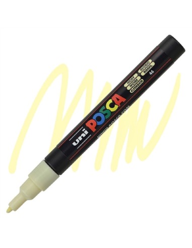 PENNARELLO UNI POSCA 0.9-1.3mm - AVORIO