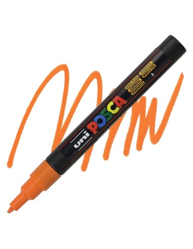 PENNARELLO UNI POSCA 0.9-1.3mm - ARANCIO