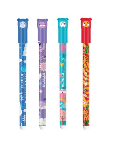 PENNA CANCELLABILE SPINNY FANTASY VOLPE P. 0.7mm BLU