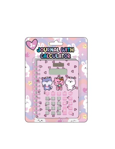 NOTES SPIRALATO CON CALCOLATRICE TRI-COASTAL CUORE