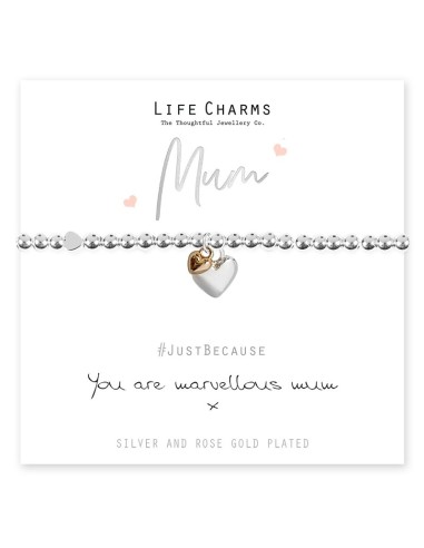 BRACCIALETTO LIFE CHARM MARVELLOUS MUM