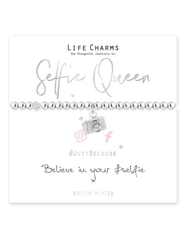 BRACCIALETTO LIFE CHARM SELFIE QUEEN