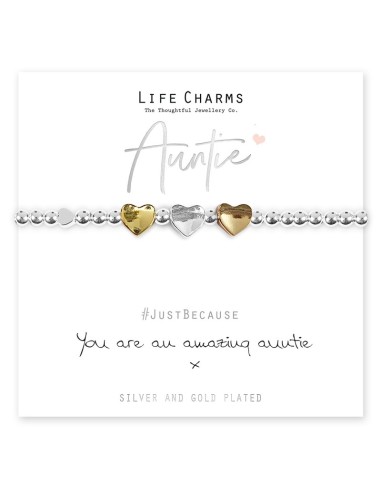 BRACCIALETTO LIFE CHARM AMAZING AUNTY
