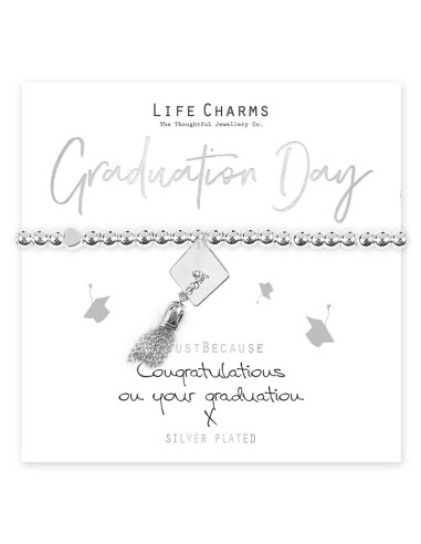 BRACCIALETTO LIFE CHARM GRADUATION