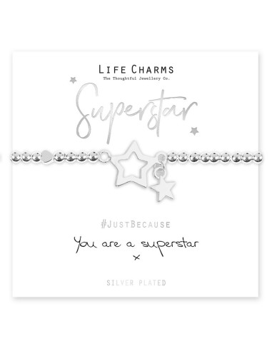 BRACCIALETTO LIFE CHARM SUPERSTAR