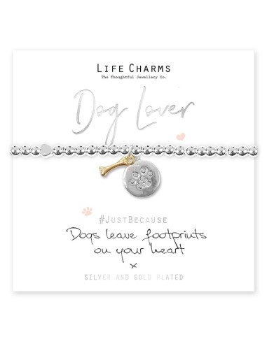BRACCIALETTO LIFE CHARM DOG LOVER