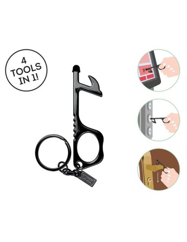 SOS NO-TOUCH KEY RING TIES