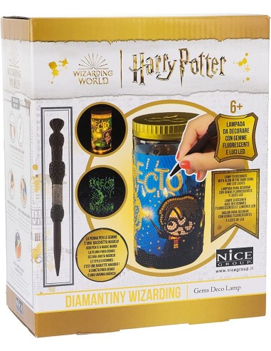 DIAMANTINY - Harry Potter - Wizarding Deco Lampada LED 
