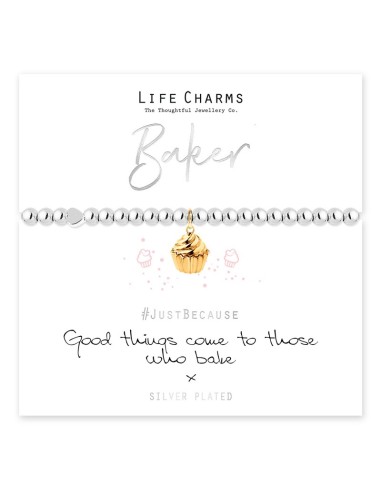 BRACCIALETTO LIFE CHARM BAKER