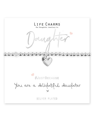 BRACCIALETTO LIFE CHARM DELIGHTFUL DAUGHTER