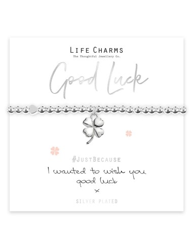 BRACCIALETTO LIFE CHARM WISH YOU GOOD LUCK