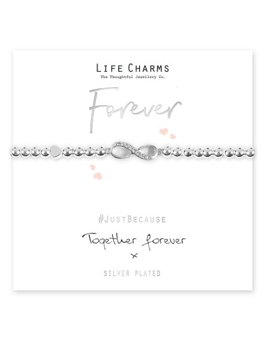 BRACCIALETTO LIFE CHARM TOGETHER FOREVER