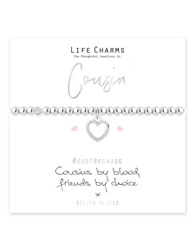 BRACCIALETTO LIFE CHARM COUSIN