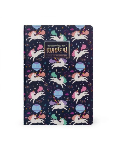 QUADERNO B5 A RIGHE LEGAMI UNICORN