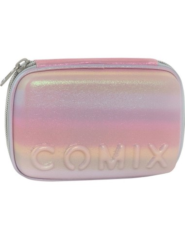 ASTUCCIO MAXI ZIP COMIX RAINBOW ROSA