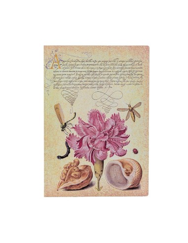 QUADERNO PAPERBLANKS A RIGHE, MIRA BOTANICA, 12 x 17,5