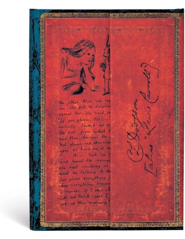 TACCUINO RIGIDO PAPERBLANKS ALICE IN WONDERLAND