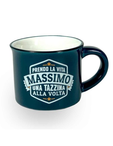 TAZZINA DA CAFFE' CON NOME - MASSIMO