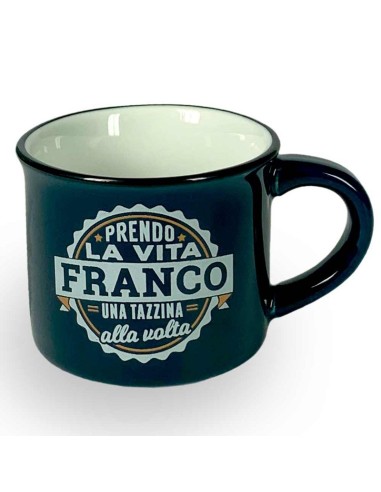 TAZZINA DA CAFFE' CON NOME - FRANCO