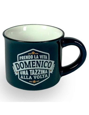 TAZZINA DA CAFFE' CON NOME - DOMENICO