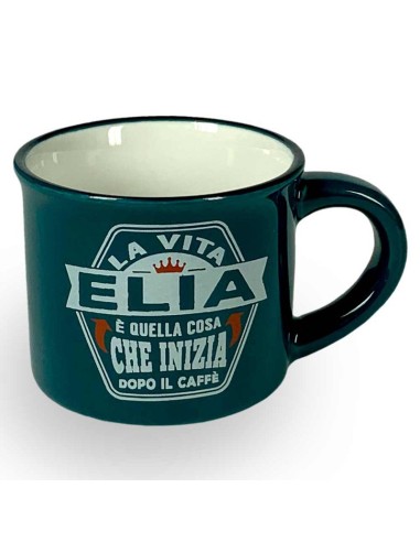 TAZZINA DA CAFFE' CON NOME - ELIA