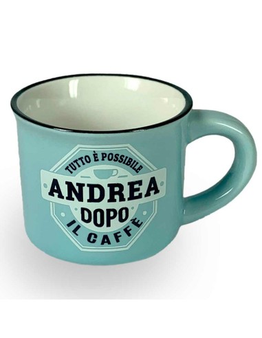 TAZZINA DA CAFFE' CON NOME - ANDREA
