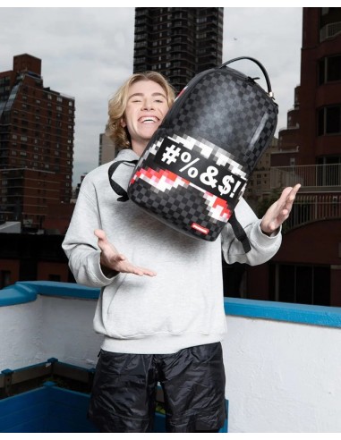 ZAINO SPRAYGROUND CENSORED BACKPACK NERO