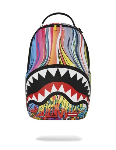 ZAINO SPRAYGROUND MELT GRAF BACKPACK ARANCIONE
