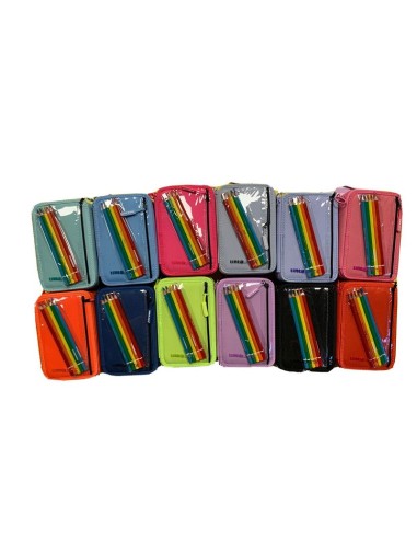 ASTUCCIO 4 ZIP TINTA UNITA EXCELLENT