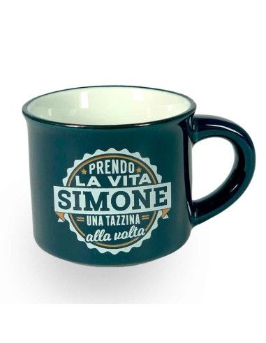 TAZZINA DA CAFFE' CON NOME - SIMONE