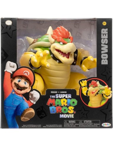 THE SUPER MARIO BROS MOVIE Figura d'azione Bowser da 18 cm
