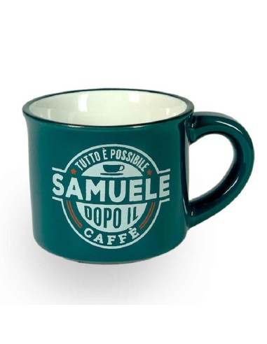TAZZINA DA CAFFE' CON NOME - SAMUELE