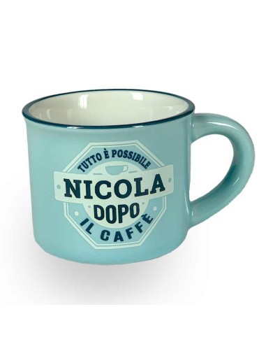 TAZZINA DA CAFFE' CON NOME - NICOLA