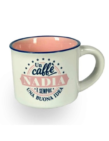 TAZZINA DA CAFFE' CON NOME - NADIA