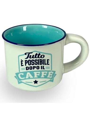 TAZZINA DA CAFFE' PERSONALIZZATA - TUTTO E' POSSIBILE