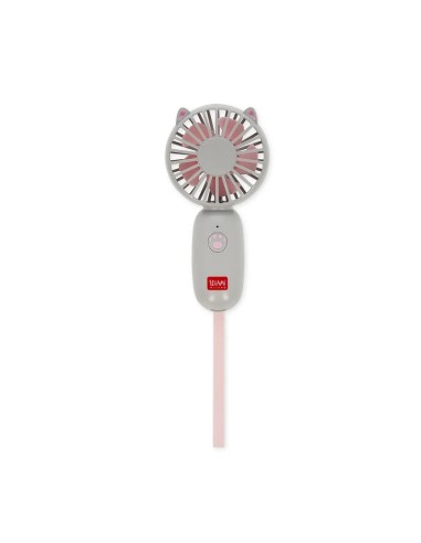 VENTILATORE PORTATILE RICARICABILE LEGAMI KITTY