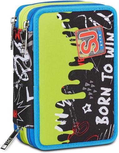 ASTUCCIO 3 ZIP SJ GANG BORN TO FUN