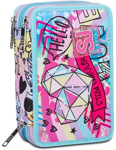 ASTUCCIO 3 ZIP SJ GIRL COLORJAM