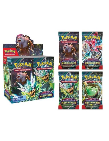 POKEMON - BUSTINA SINGOLA CREPUSCOLO MASCHERATO