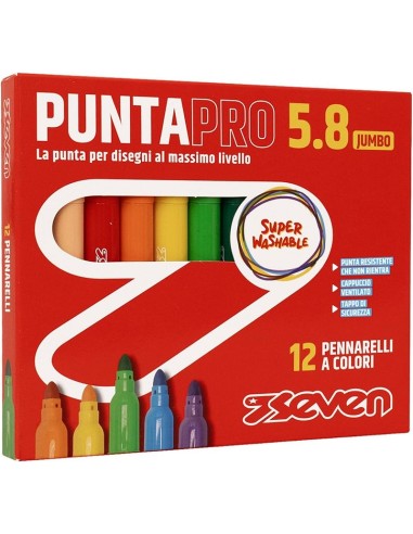 PENNARELLI SEVEN PUNTAPRO 5.8 - 12 PZ. 