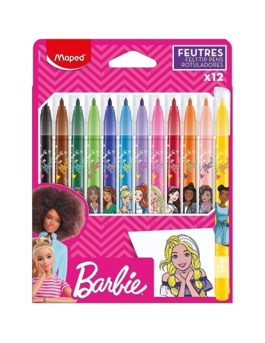 SET 12 PENNARELLI BARBIE