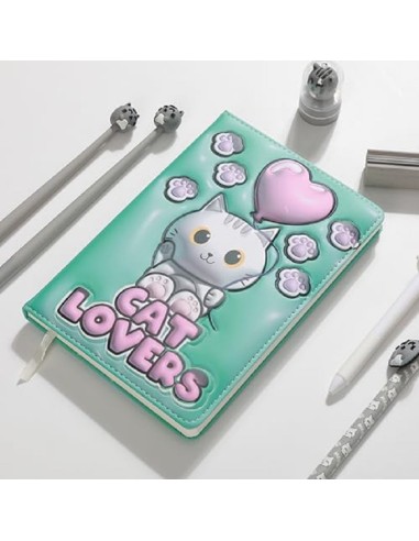 NOTEBOOK A5 ITOTAL 3D SQUISHY GATTINO
