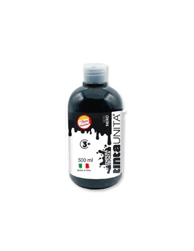 TEMPERA TINTA UNITA 500ML - NERO
