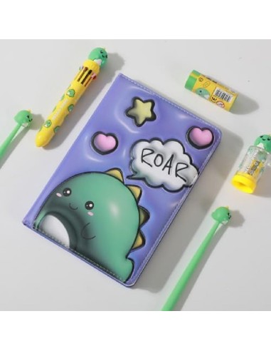 NOTEBOOK A5 ITOTAL 3D SQUISHY DINO