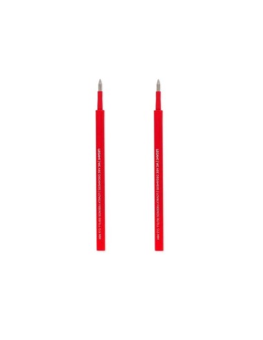 Set di 2 Refill per Penna Gel Lovely Friends - Inchiostro Rosso