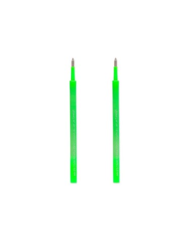 Set di 2 Refill per Penna Gel Lovely Friends - Inchiostro Verde Neon