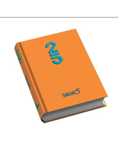 Diario giornaliero Smemoranda 2024/25, 16 mesi, Arancione - 13 x 17 cm